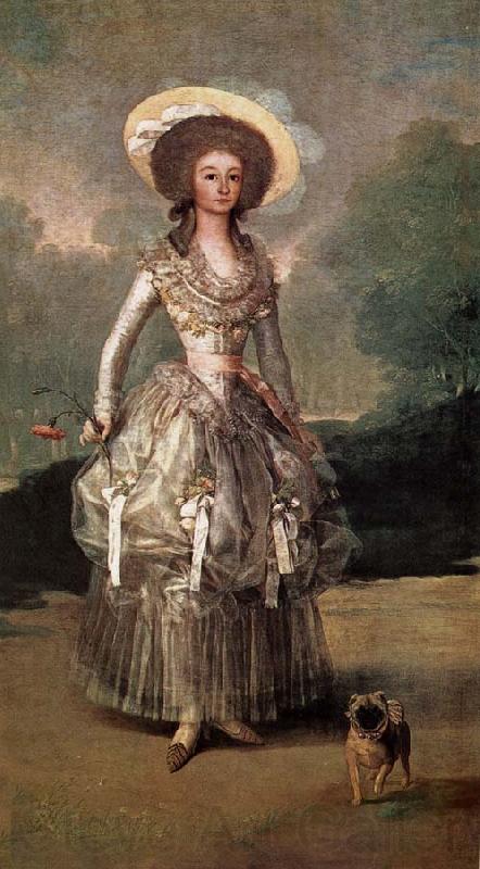 Francisco Goya Marquise of Pontejos France oil painting art